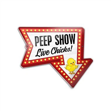 PVC Chicken Rooster Coop Plaque Skilti