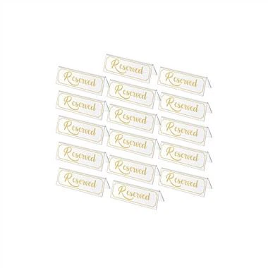 Frátekið sæti gegnsætt akrýlskilti